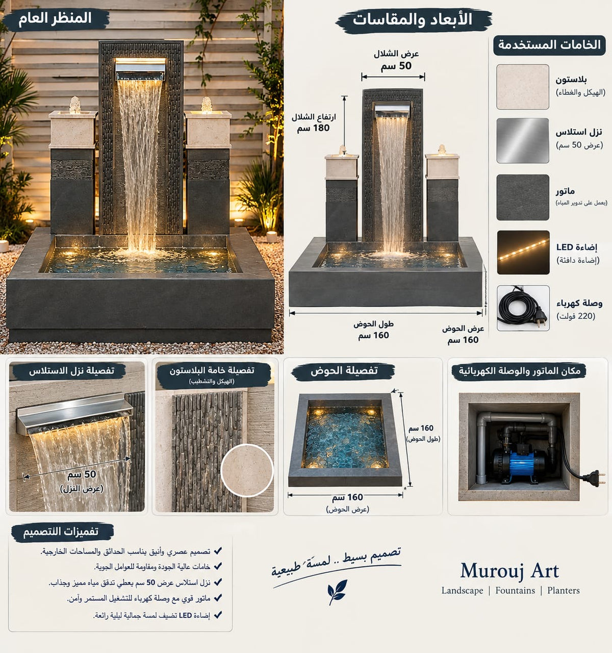 شلال حجري
