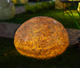 Set of luminous natural stones
